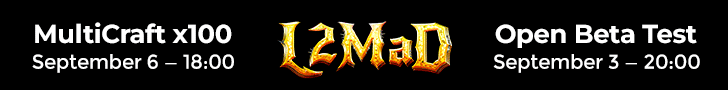 🔥 L2MAD INTERLUDE X100 WITH AUTO-FARM - SEPTEMBER 6 banner