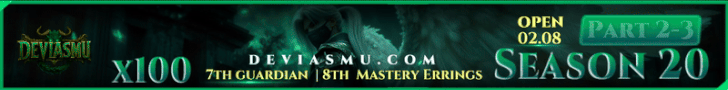 DEVIASMU Season20 Part2-3 | X100 - NO RESET | PLAY2WIN banner