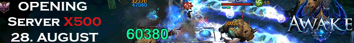 Awake MU - X500 New - August 28 GRAND OPEN banner