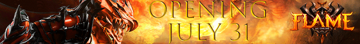 FLAME Season 20 - JULY 31 Grand Opening banner