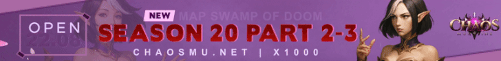 CHAOSMU SEASON20 - X1000 - OPEN 22.AUGUST banner
