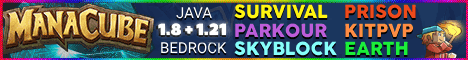 top.manacube.com - ManaCube banner