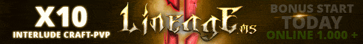 🔥Lineage2.ms - New interlude x10 - TODAY🔥 banner