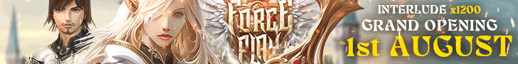 FORCEPLAY - NEW INTERLUDE X1200 OPEN TODAY banner