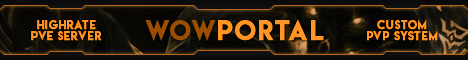 WOWPORTAL CUSTOM PVE FUNSERVER banner
