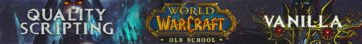 Old School WoW | FRESH Custom 🍦Vanilla🍦 Server | Low Rates banner