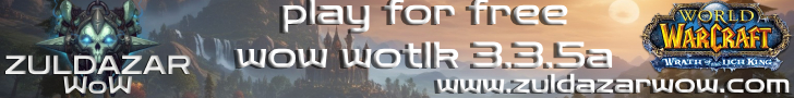 Zuldazar WoW - Wrath of the Lich King 3.3.5a banner