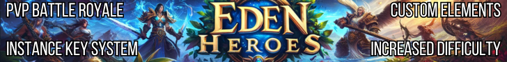 Eden Heroes - Solo Raids / Instances & Instance Key Progressive banner