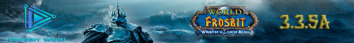 Frosbit WOW banner