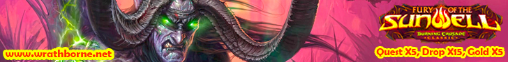 Wrathborne The Burning Crusade ~Fury of the Sunwell ~ 2.4.3 banner
