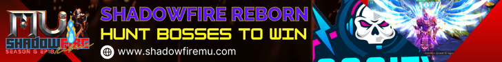Shadowfire Mu Online Reborn banner