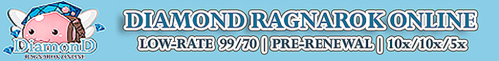 DIAMOND RAGNAROK ONLINE banner