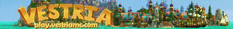 Vestria Minecraft banner