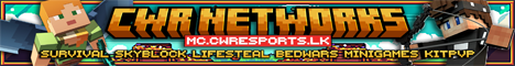 CwR Minecraft network banner