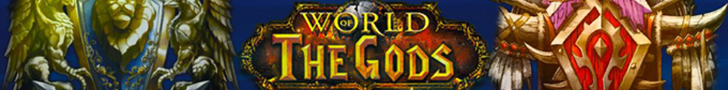 World of the Gods | 3.3.5a | Lvl 255 banner