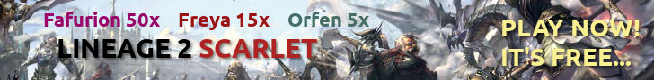 Lineage 2 Scarlet banner