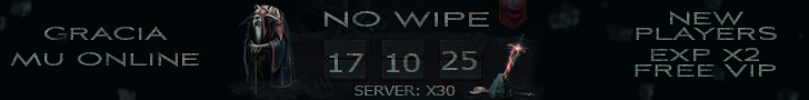 GRACIA -Free VIP- Bonus EXP banner
