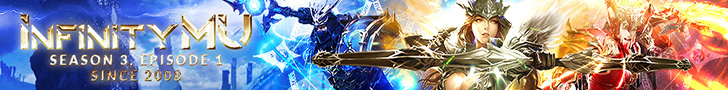 InfinityMU x9999 Top S3 PvP Server banner