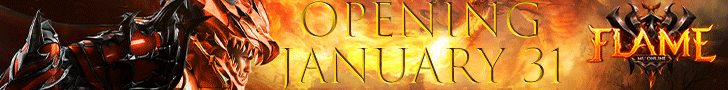 FLAME Season 21 - JANUARY 31 Grand Opening banner