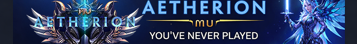 Aetherion MU Play to win! Fast start for new players! banner