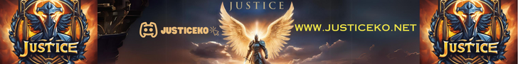 JusticeKo banner