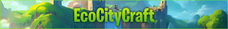 EcoCityCraft #1 Economy - JAVA/BEDROCK banner
