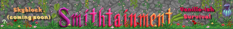 Smithtainment Minecraft banner