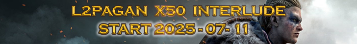 L2PAGAN x50 START 2025 JULY 11 !!! banner