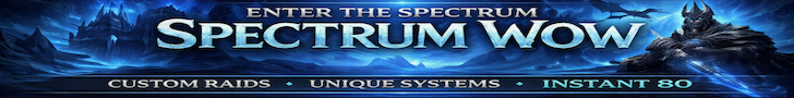 Spectrum WoW | WotLK 3.3.5 Fun Server banner