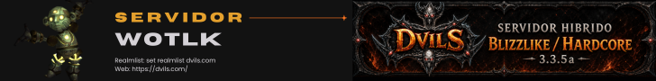 Dvils 3.3.5a Blizzlike & Hardcore banner