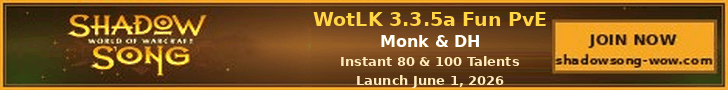 Shadowsong - World of Warcraft Custom banner