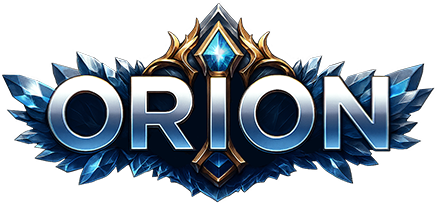 💎 ORION - The Adventure Begins Official Logo