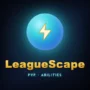 LeagueScape is PvP with abilities! discover the new abilities and fight to upgrade them! Logo